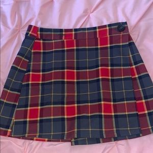 Plaid skirt